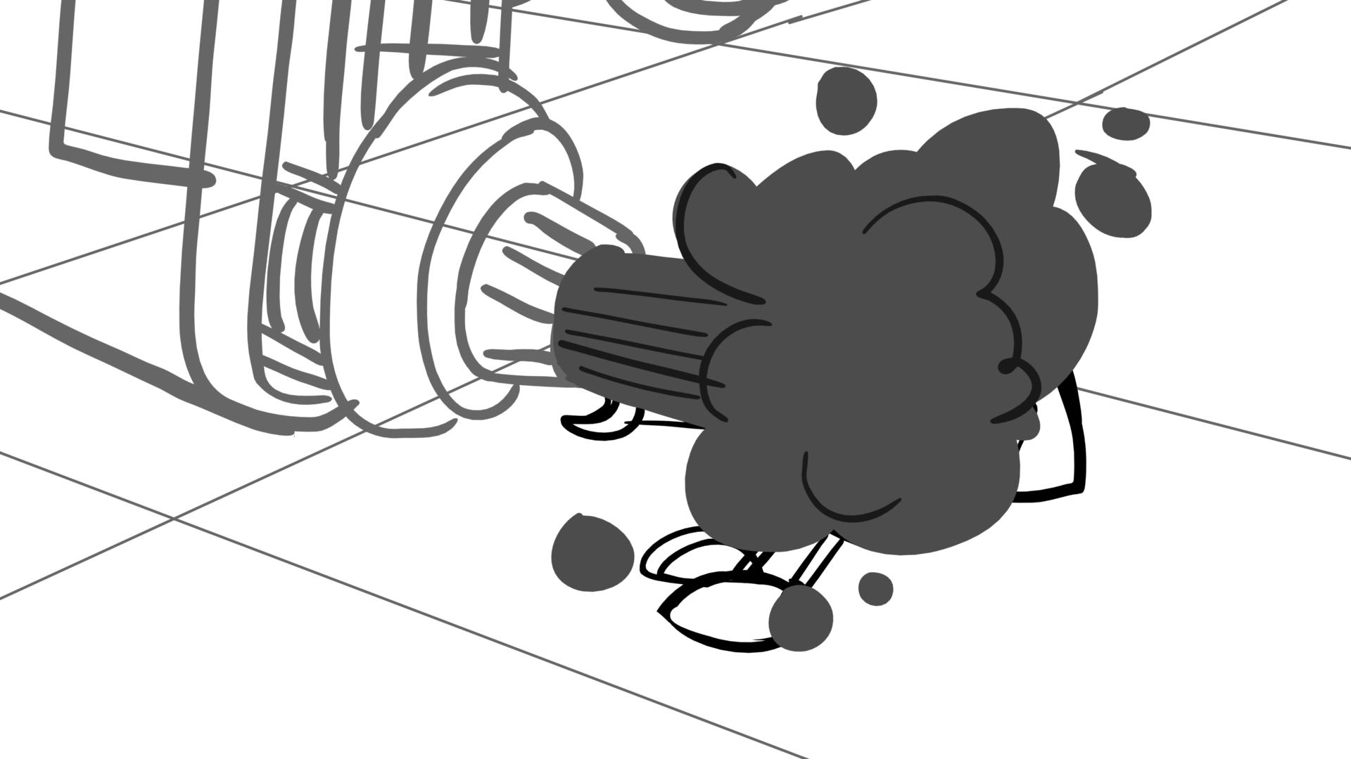 Fun with Nubs — Ep. 108, lámina 075, storyboard by Melissa Ballesteros